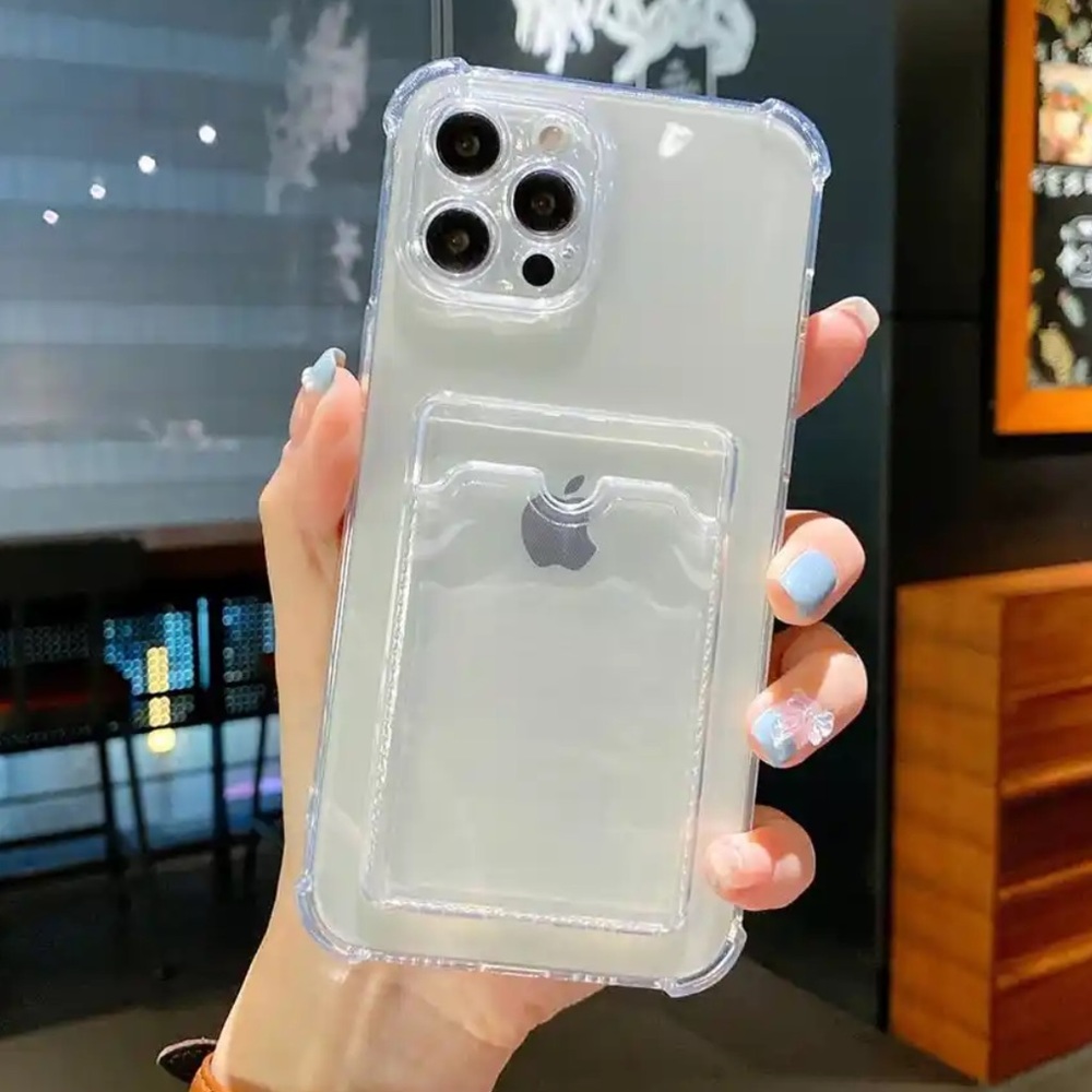 iPhone 15 Plus Case - Clear with Slot